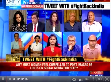 Times Now Debate on Jasleen